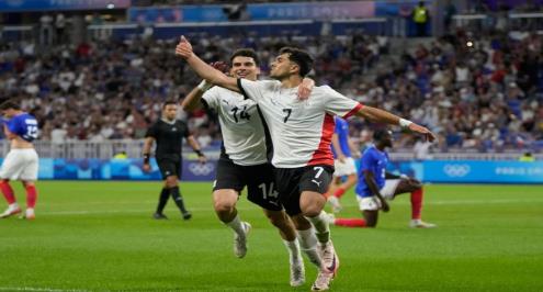 هدف تاريخي بنصف النهائي.. محمود صابر يكتب اسمه بحروف من ذهب بالأولمبياد (فيديو)